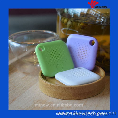 Anti lost bluetooth child tracker gps CR2025 white green blue Android best key finder Thingoo APP